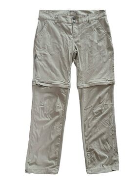 COLUMBIA Omni-Shield Convertible Hiking Pants Size 10 Zip Off Outdoors Travel